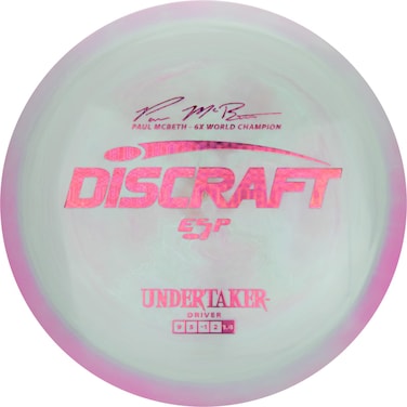 Discraft ESP Undertaker Paul McBeth 6X Signature Series 173174 Gram Distance Driver Golf Disc