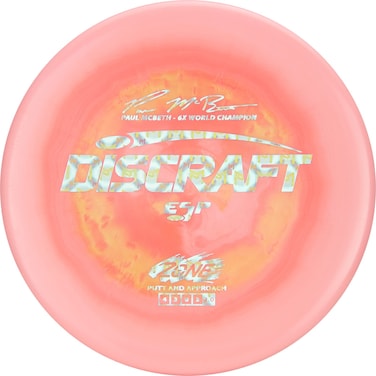 Discraft ESP Zone Paul McBeth 6X Signature Series 173174 Gram Putt and Approach Golf Disc