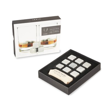 Viski Glacier 9 rocks Set of 9 Soapstone Cubes