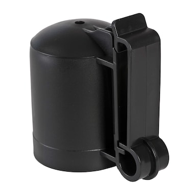 Zareba ITCPBZ TPost Safety Cap and Insulator 10 per Bag Black