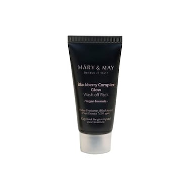 MaryMay Vegan Blackberry Complex Glow Wash Off Mask  Blackhead Care Pore Clearing Anti Aging Clay Mask  Bright and Glow Skin  Korean Skincare 101oz