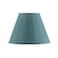 Aspen Creative 32078A Hardback Empire Transitional Spider Teal Lamp Shade 6 Top x 12 Bottom x 9 Slant