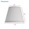 Aspen Creative 32078A Hardback Empire Transitional Spider Teal Lamp Shade 6 Top x 12 Bottom x 9 Slant