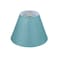 Aspen Creative 32078A Hardback Empire Transitional Spider Teal Lamp Shade 6 Top x 12 Bottom x 9 Slant
