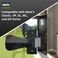 Ideal Security Inside Latch for Storm and Screen Doors Black