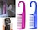 1 Comb Exfoliage Hair DetanglingConditioning Shower Wide Tooth with Hook for Hanging  COLORS MAY VARY
