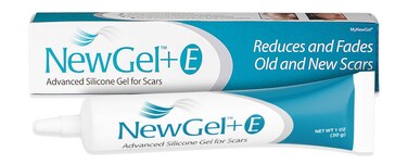 NewGelE Advanced Silicone Scar Treatment Gel for OLD and NEW Scars w Vitamin E for Surgery Injury Keloids Burns and Facial Blemish Scars 1 oz