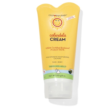 California Baby Calendula Cream  Lavender Scent  Soothing Baby Cream  Allergy Friendly  Plantbased  Soothes and Moisturizes Irritated Dry Skin on Face and Body  170g  6oz