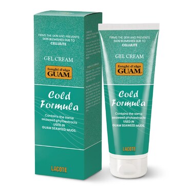 Guam Cooling Anti Cellulite Cream for Thighs and Legs Natural Cellulite Treatment with Menthol and Seaweed Best After Body Wrap Skin Firming Cream Gel 84 OZ