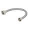 Eastman 12 Inch Flexible Toilet Connector 78 Inch Ballcock x 12 Inch FIP Stainless Steel Braided Supply Line 48084