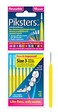 Piksters Interdental Brushes Size 3 Yellow Handle