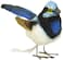 Hansa Wren Plush Animal Toy 3 Blue