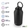Ello Hydra 64oz Half Gallon Vacuum Insulated Stainless Steel Jug with Locking LeakProof Lid and Soft Silicone Straw Metal Reusable Water Bottle Keeps Cold All Day Black
