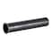 EZFLO 112 Inch x 8 Inch Flanged Tailpiece Direct Connection for Tubular Drain Applications Black Polypropylene 35327