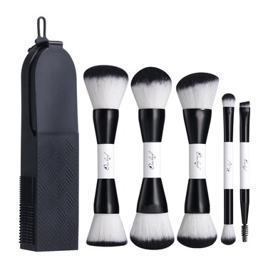 Oneleaf Makeup Brushes Set  Dualended Brushes for Professional Makeup Artists