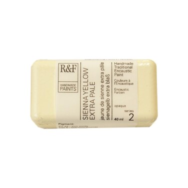 RF Artist Encaustic Paint Sienna Yellow Extra Pale 40 ml