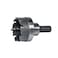 Klein Tools 31866 Heavy Duty Hole Cutter 134Inch Carbide Hole Cutter Cuts Stainless Steel Mild Steel Iron and Copper