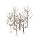 Department 56 Steel Paper Plastic Village Bare Branch Trees Accessory Figurine Set of 6
