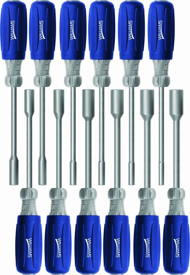 Williams 24061 12Piece Metric Nutdriver Set