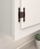 Amerock BPR3406ORB  Cabinet Hinge  38 in 10 mm Offset NonSelf Closing Face Mount  Oil Rubbed Bronze  Kitchen Cabinet Door Hinge  1 Pair2 Pack  Functional Hardware