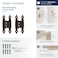 Amerock BPR3406ORB  Cabinet Hinge  38 in 10 mm Offset NonSelf Closing Face Mount  Oil Rubbed Bronze  Kitchen Cabinet Door Hinge  1 Pair2 Pack  Functional Hardware