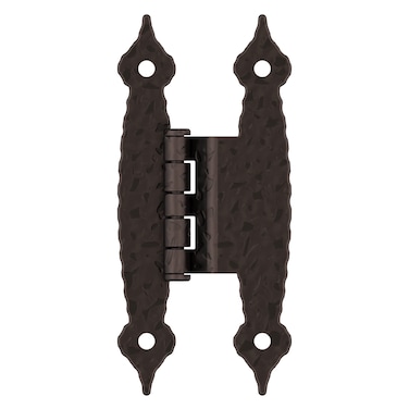 Amerock BPR3406ORB  Cabinet Hinge  38 in 10 mm Offset NonSelf Closing Face Mount  Oil Rubbed Bronze  Kitchen Cabinet Door Hinge  1 Pair2 Pack  Functional Hardware
