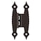Amerock BPR3406ORB  Cabinet Hinge  38 in 10 mm Offset NonSelf Closing Face Mount  Oil Rubbed Bronze  Kitchen Cabinet Door Hinge  1 Pair2 Pack  Functional Hardware
