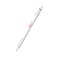 Rotring 600 Metallic Ballpoint Pen Medium Point Black Ink Pearl White Barrel Refillable 1 Count