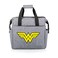 PICNIC TIME DC Comics Wonder Woman On The Go Lunch Bag Soft Cooler Lunch Box Insulated Lunch Bag Heathered Gray