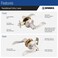 BRINKS  Transitional Keyed Entry Wave Door Lever Satin Nickel  Designed for Traditional and Transitional Homes and Blends Seamlessly with Interior Dcor E2418119