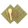 BambooMN Sushi Making Kit  2x Green Bamboo Rolling Mats 1x Rice Paddle 1x Spreader 1 Compartment Sauce Dish  100 Bamboo Mats and Utensils