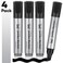 Mr Pen Jumbo Permanent Markers 4 Pack Chisel Tip Black Markers Permanent Permanent Markers Black Markers Thick Permanent Marker Thick Markers Jumbo Markers Large Markers Wide Tip Markers