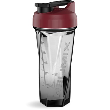 HELIMIX 20 Vortex Blender Shaker Bottle Holds upto 28oz  No Blending Ball or Whisk  USA Made  Portable Pre Workout Whey Protein Drink Shaker Cup  Mixes Cocktails Smoothies Shakes  Top Rack Safe