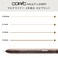 Copic Markers Multiliner Sepia Pigment Based Ink 4Piece Set
