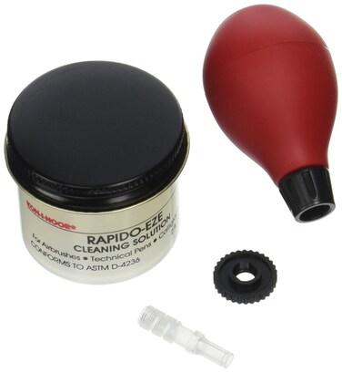 KohINoor Pressure Pen Cleaning Kit including RapidoEzeCleaning Solution and Syringe 1 Kit 3068SYKT