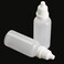Wowlife Clear 5ml10ml8ml15ml20ml30ml50ml White Plastic Empty Squeezable Dropper Bottles 50 Pcs Eye Liquid Dropper with Caps 20ml