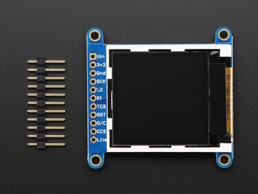 Adafruit 144 Color TFT LCD Display with MicroSD Card breakout ADA2088