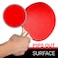 Franklin Sports Ping Pong Paddle Set with Balls  2 Player Table Tennis Paddle Kit with 2 Paddles  3 Balls Included  Red  Blue