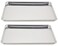 Vollrath 5303 WearEver HalfSize Sheet Pans Set of 2 18Inch x 13Inch x 1Inch Aluminum