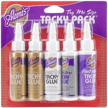 AleeneS Try Me Size Tacky Pack 66oz 5PkgClear Gel Quick Dry Fast Grab 2 Orig