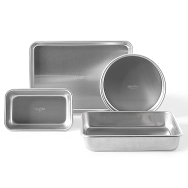 Martha Stewart 4Piece NonStick Aluminum Bakeware Baking Set  Dishwasher Safe