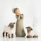Willow Tree Little Shepherdess Sculpted HandPainted Nativity Figures 3Piece Set