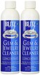 Blitz 653 Gem  Jewelry NonToxic Cleaner Concentrate for use in Cleaning Machines 8 Ounces 2Pack