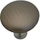 Knobware C3388112inNPinstripesSterling 112Inch Upholstered Pinstripes Sterling Collection Knob Nickel