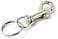 KEYBAK Large Bolt Snap Key Chain Accessory with 1125 inch Split RingChrome