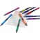 Zebra Gel Pens Retractable 07mm InkAssorted Barrel 24Pack Clear ZEB14680