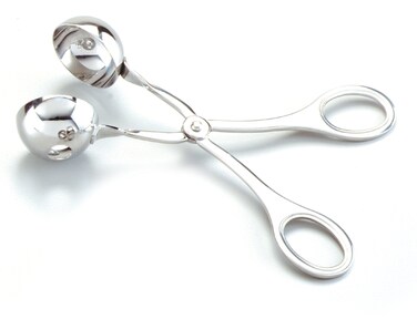 Norpro 155 Stainless Steel Mini Meat Baller Silver 125in3cm