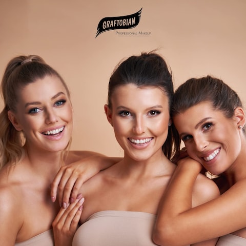 GlamAire Airbrush Makeup by Graftobian  High Definition Airbrush Foundation Professional Formula for LongLasting Wear For Makeup Artists and Beauty Aficionados Made in USA Diva N