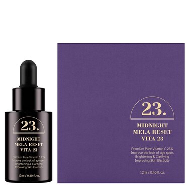 PONGDANG Midnight Mela Reset Vita 23  23 Highly Concentrated Liposomal Vitamin C Serum  Maximum Strength Dark Spot Remover for Face  Made in Korea