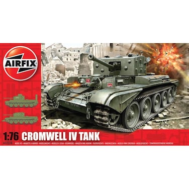 Airfix A02338 Cromwell Cruiser Model Building Kit 176 Scale Small